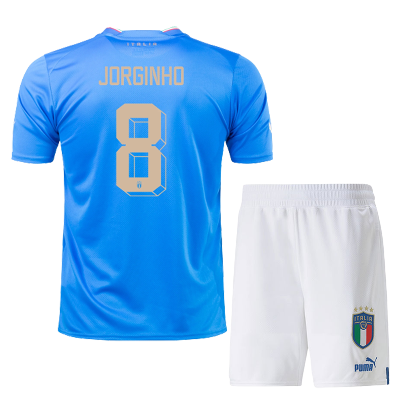 Italy Home Soccer Uniform World Cup 2022