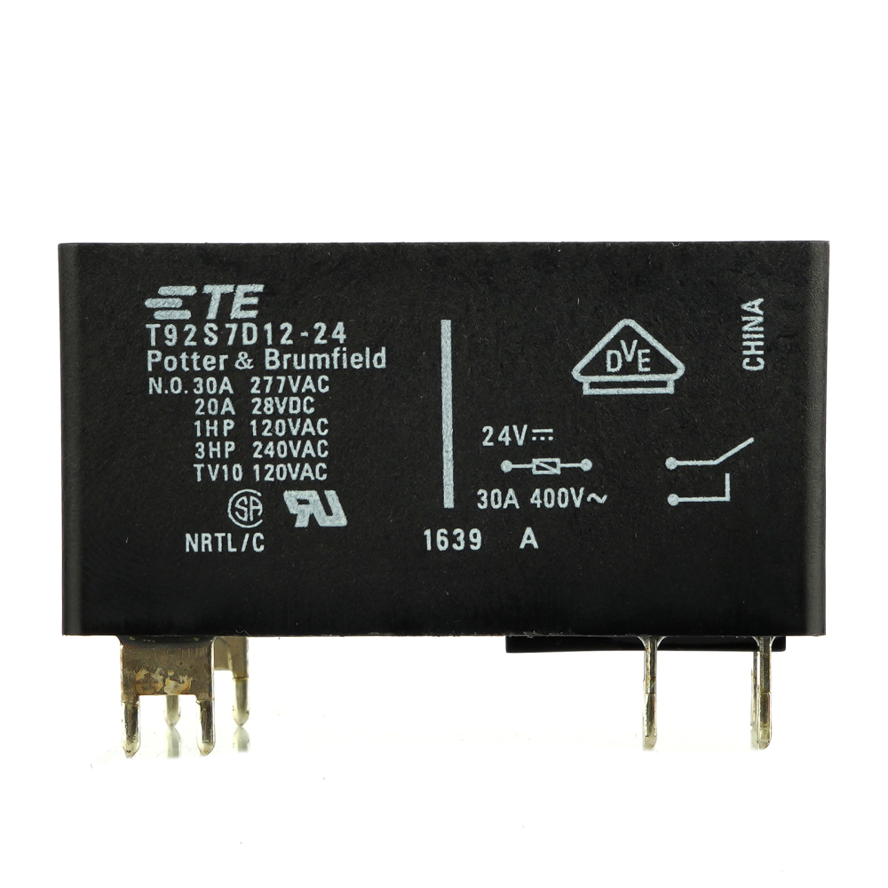 T92S7D12-24 Power Relay 24VDC 6Pin 30A 400V