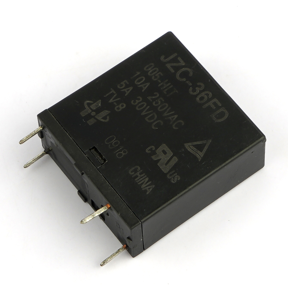 JZC-36FD-005-HLT Power Relay 5VDC 4Pin 10A 250VAC