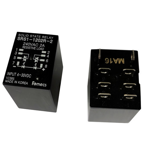 SRS1-1202R-2 240VAC 2A Solid State Relay 8Pins 4-30VDC