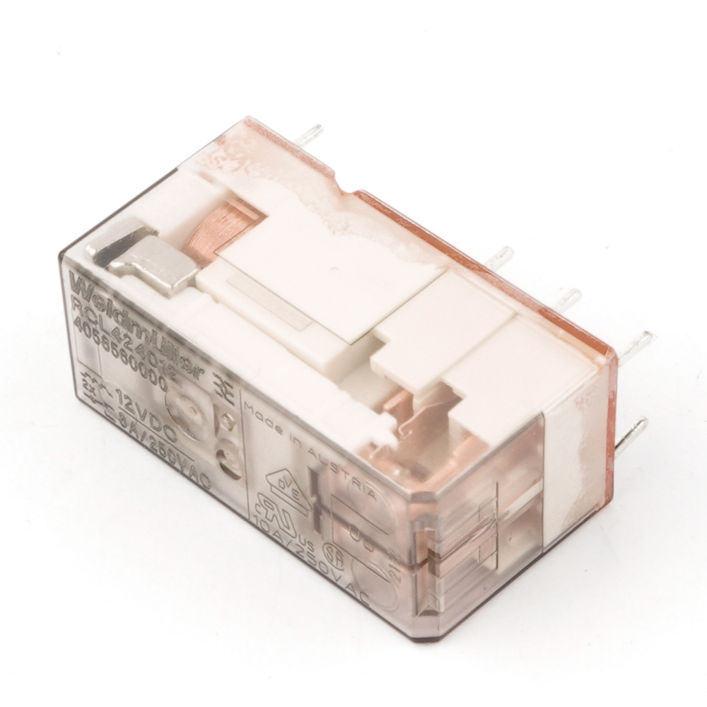 WEIDMULLER RCL424012 4058560000 12VDC Power Relay 8Pins 8A 250VAC