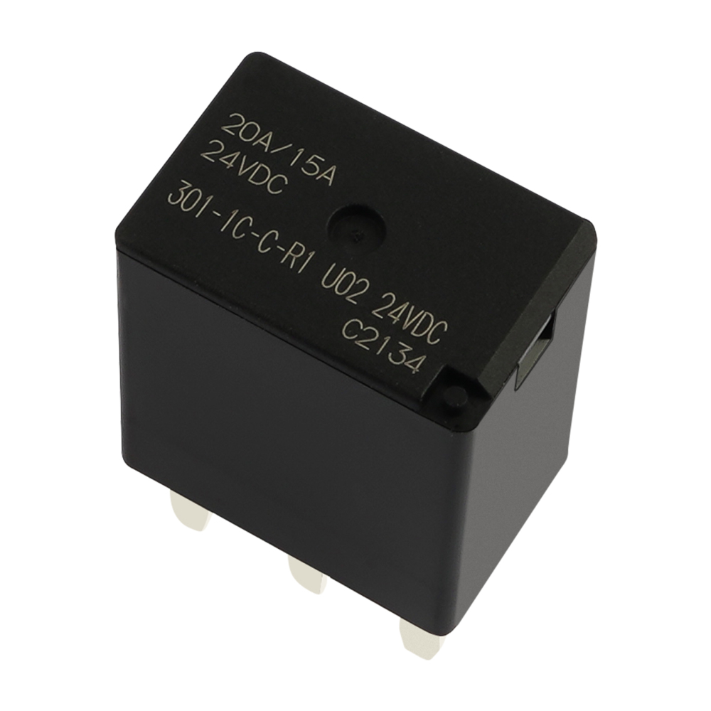 Song Chuan 301-1C-C-R1 U02 24VDC Automobile Relays 20A  5 Pins