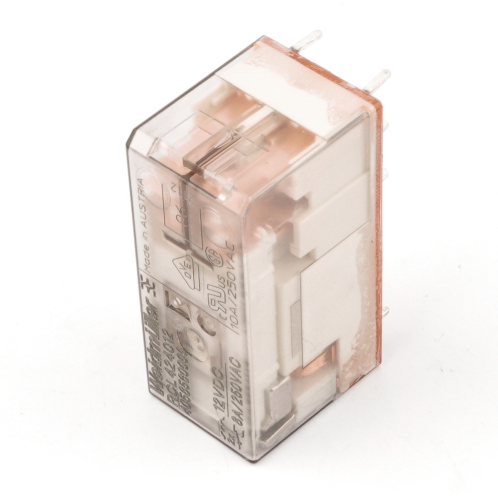 WEIDMULLER RCL424012 4058560000 12VDC Power Relay 8Pins 8A 250VAC