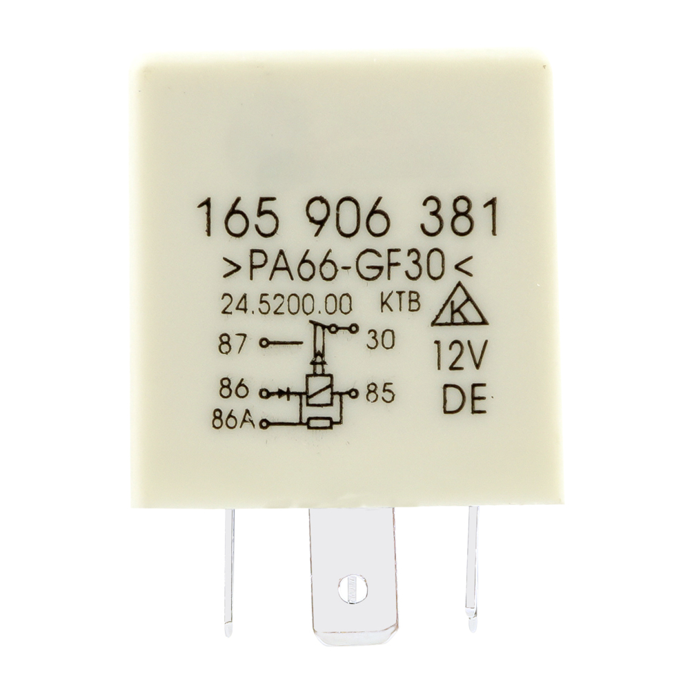 165906381 12VDC #30 (ECU) Automobile Relays Engine Control 5Pins