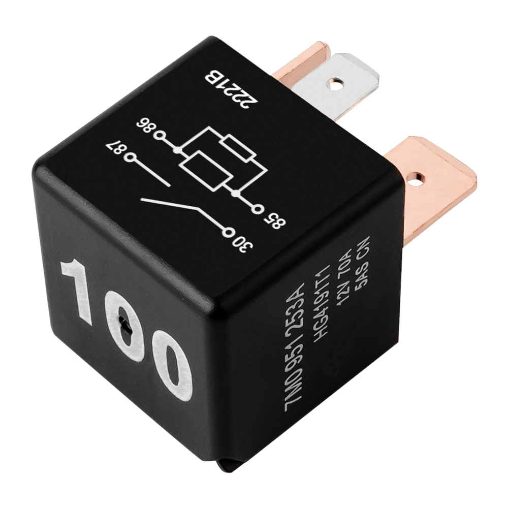 7M0951253A No.100 Automotive Relay 12VDC 70A 4Pin