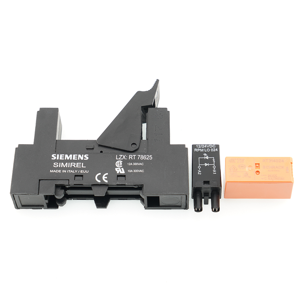 1Pcs  RT314024 Power Relay with RT78625 Socket 24VDC