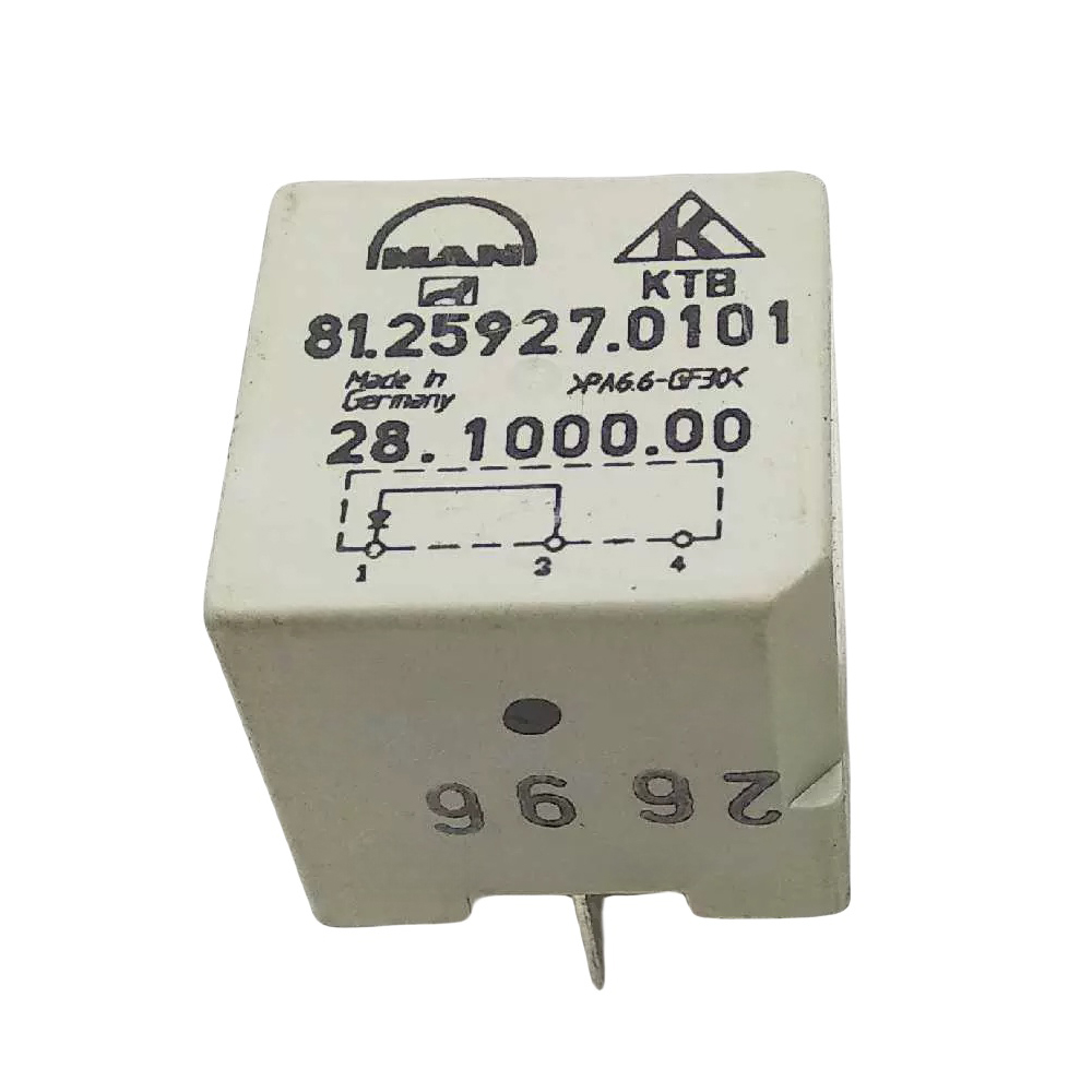 MAN 81.25927.0101 28.1000.00 Ballast Resistor Ignition System Automotive Relay 3 Pins