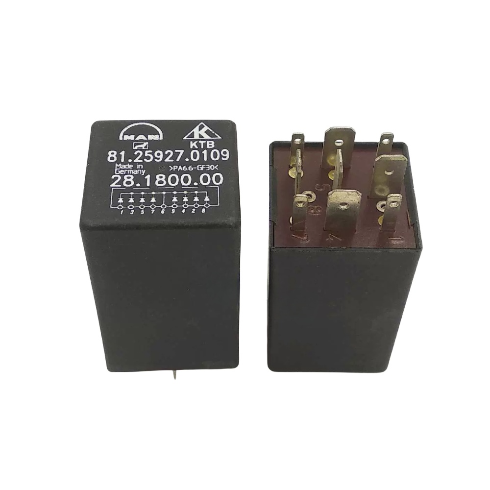 MAN 81.25927.0109 Automotive Relay Ballast Resistor Ignition System 9 Pins
