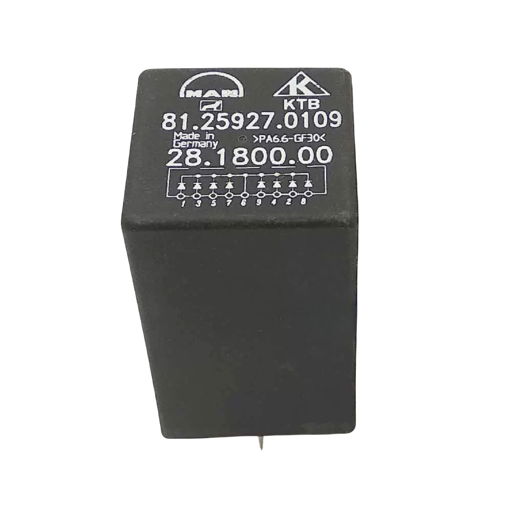 MAN 81.25927.0109 Automotive Relay Ballast Resistor Ignition System 9 Pins