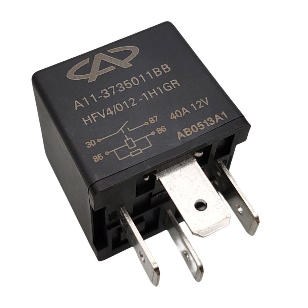 HONGFA HFV4-012-1H1GR A11-3735011BB Automobile Relay 12VDC 40A 4Pins