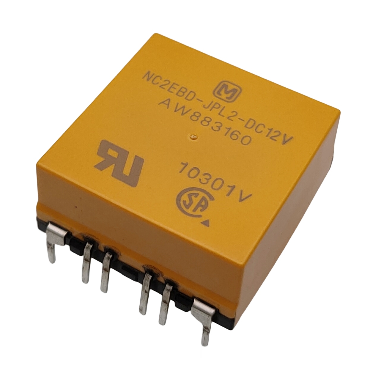PANASONIC NC2EBD-JPL2-DC12V AW883160 Power Relay 10Pins