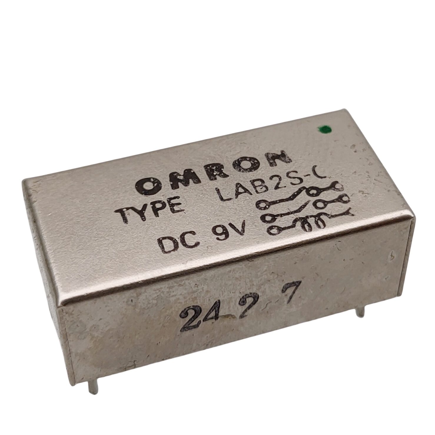 OMRON TYPE LAB2S-C DC9V Power Relay 6Pins