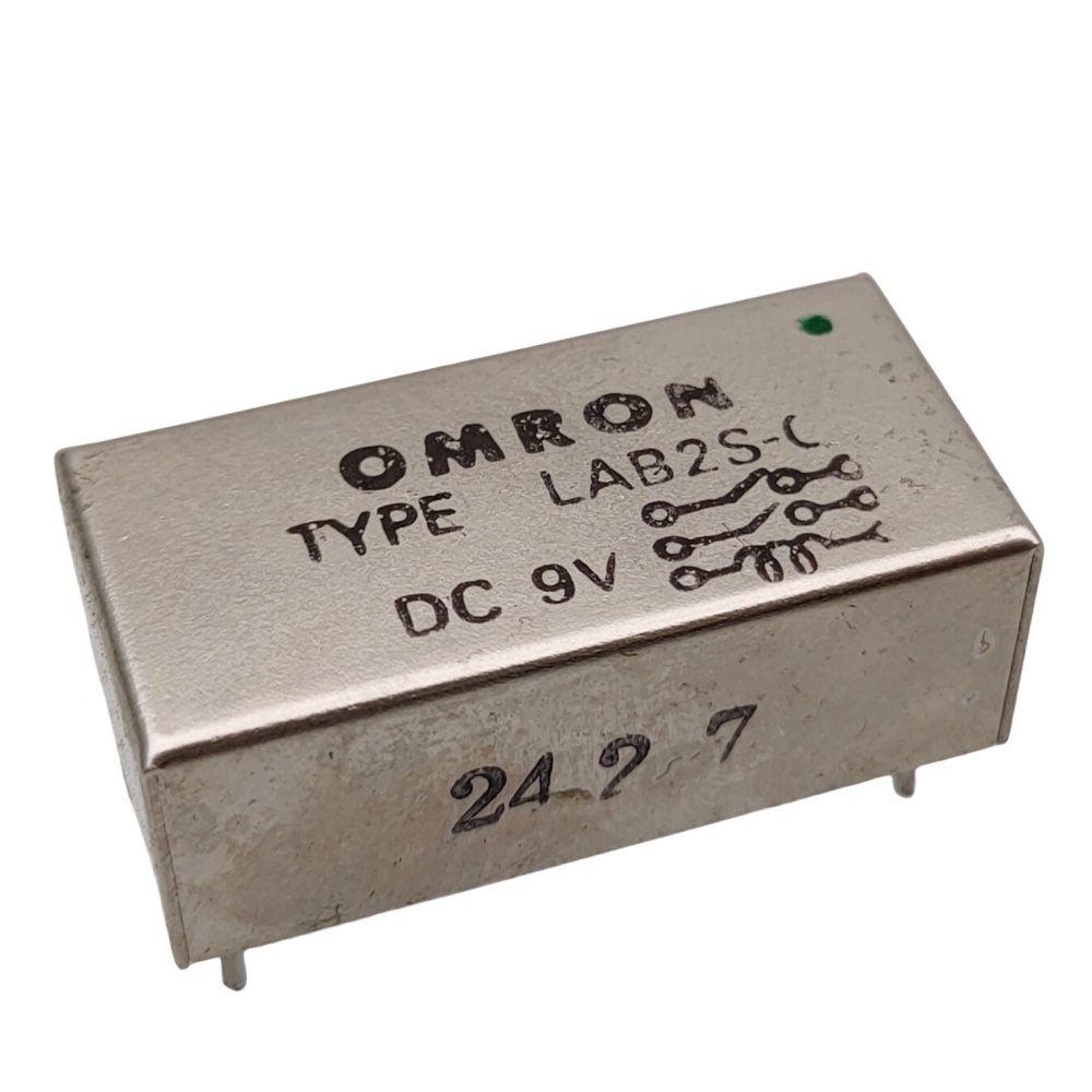 OMRON TYPE LAB2S-C DC9V Power Relay 6Pins