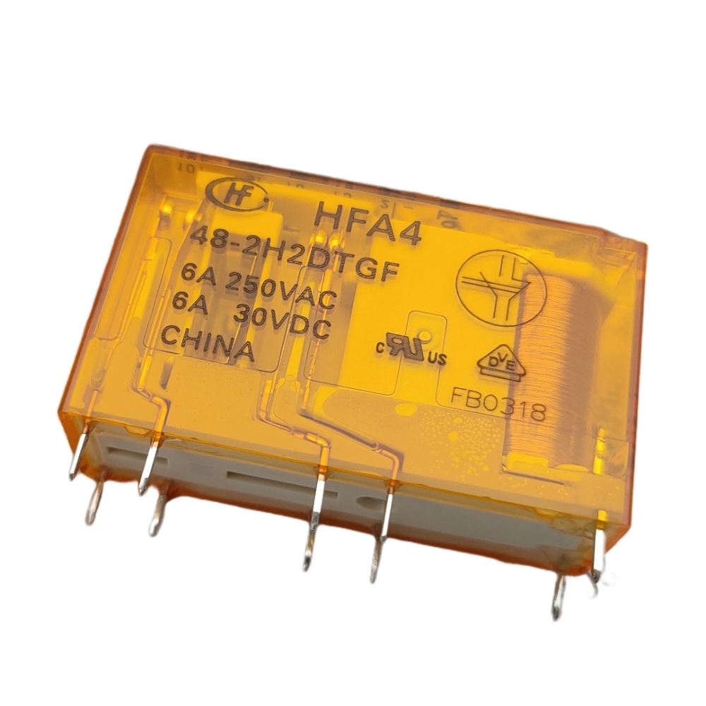 HONGFA HFA4 48-2H2DTGF Safety Relay 30VDC 6A 10Pins