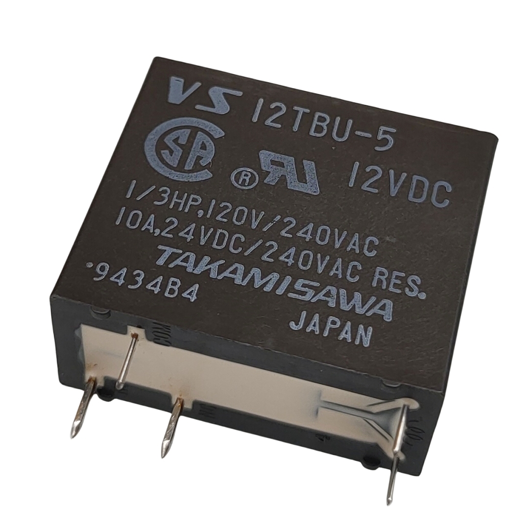 TAKAMISAWA VS-12TBU-5 12VDC Power Relay 10A 250VAC 5Pins