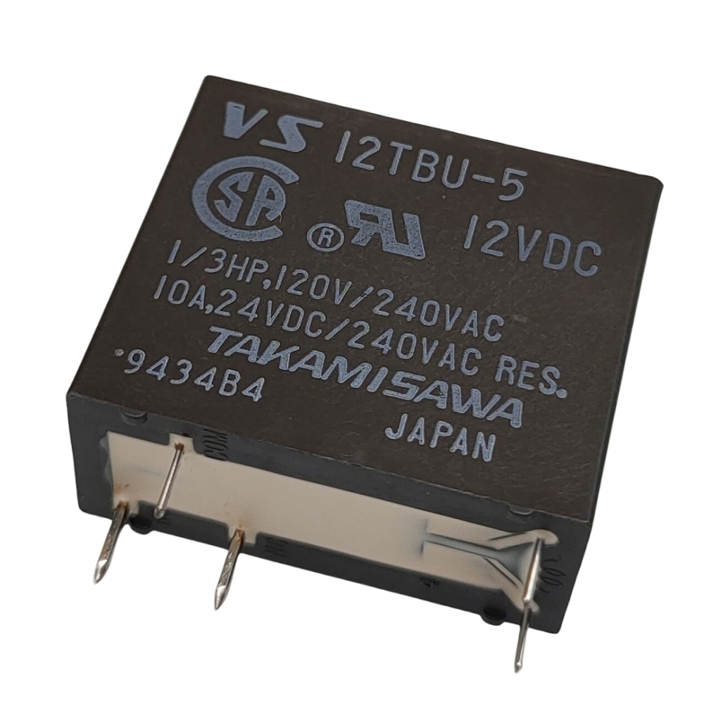 TAKAMISAWA VS-12TBU-5 12VDC Power Relay 10A 250VAC 5Pins