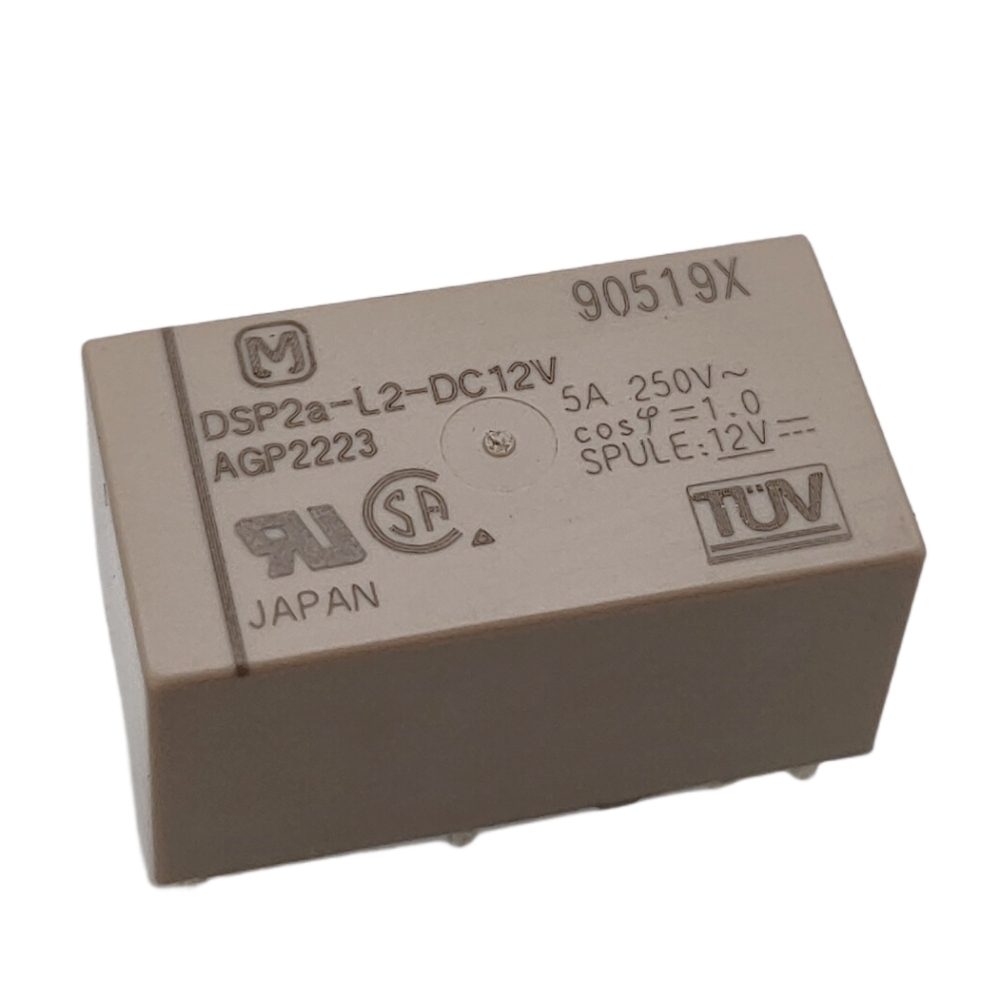 PANASONIC DSP2a-L2-DC12V Power Relay 5A 12VDC 8 Pins