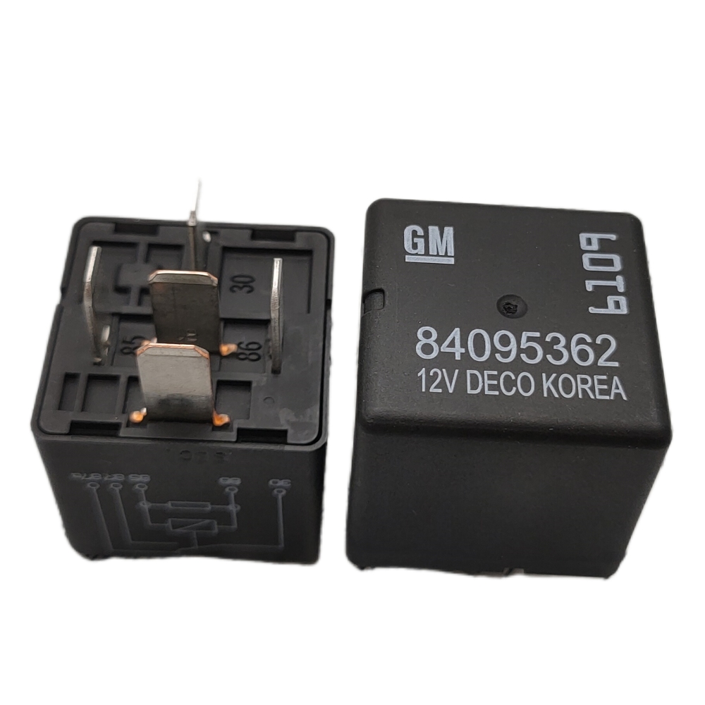 DECO GM84095362 Ignition Relay Automotive Relay 12VDC 40A 5Pins