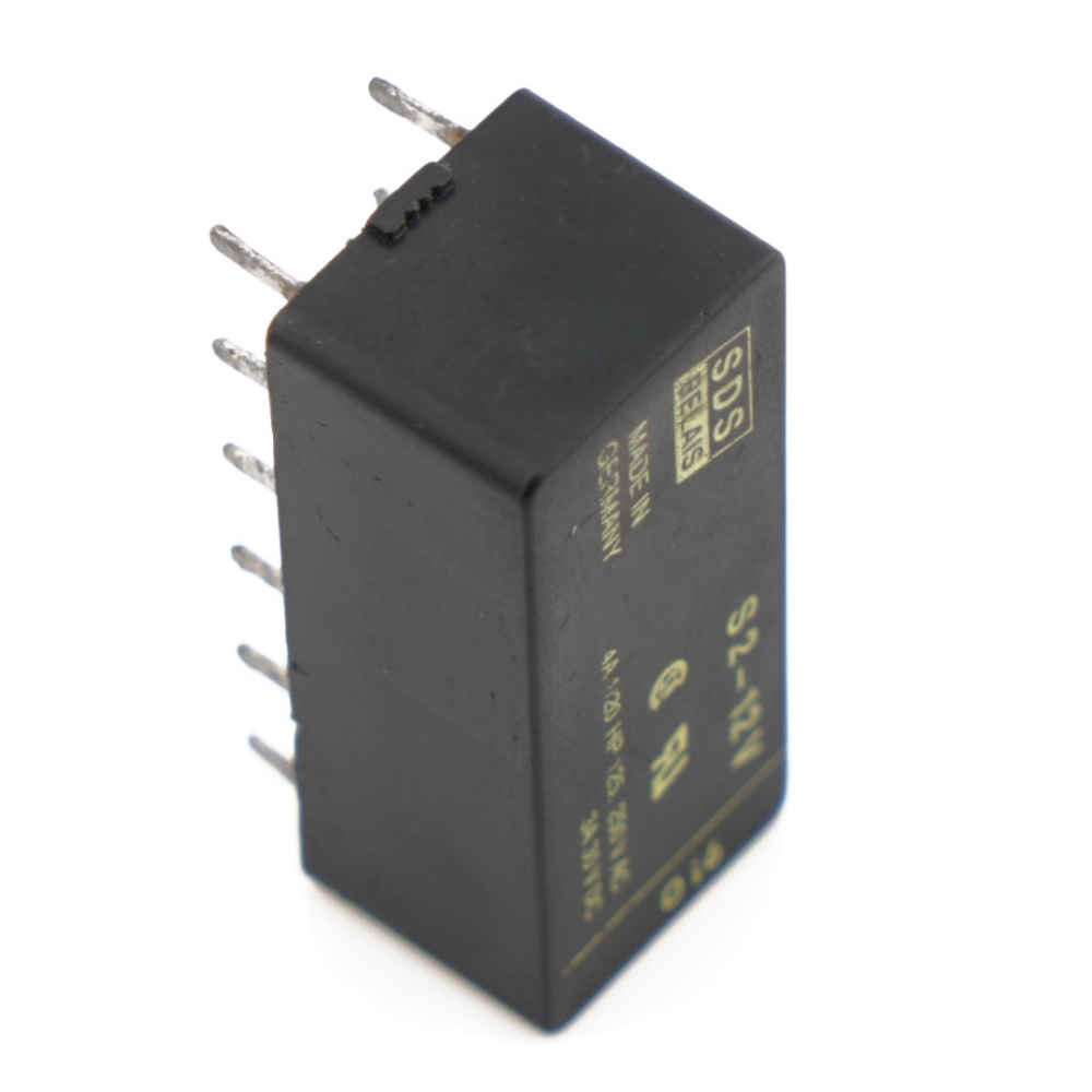 SDS-RELAIS S2-12V Signal Relays 12VDC 3A 250VAC 12Pins