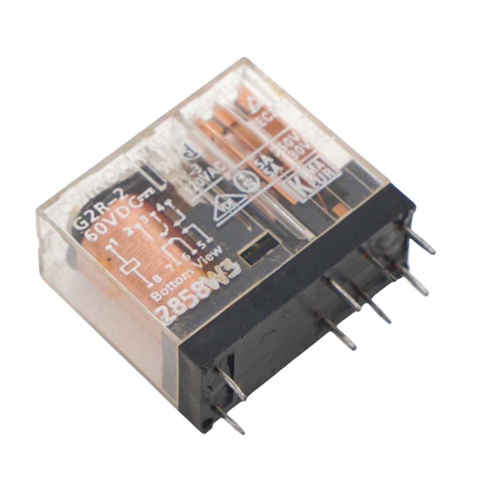 OMRON G2R-2-60VDC Power Relay 5A 250VAC 8Pins