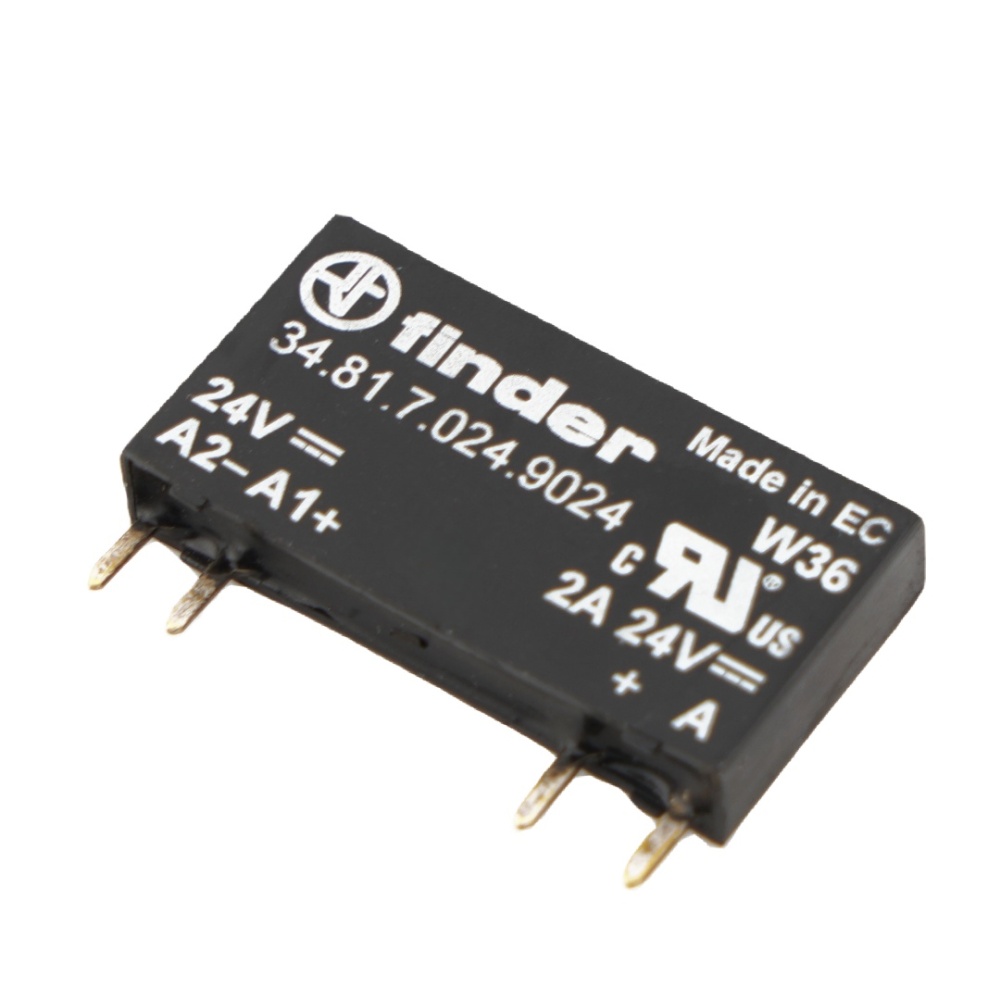FINDER 34.81.7.024.9024 24VDC 2A Solid State Relay 4Pins