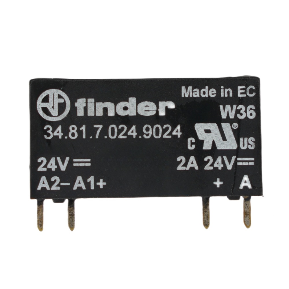FINDER 34.81.7.024.9024 24VDC 2A Solid State Relay 4Pins