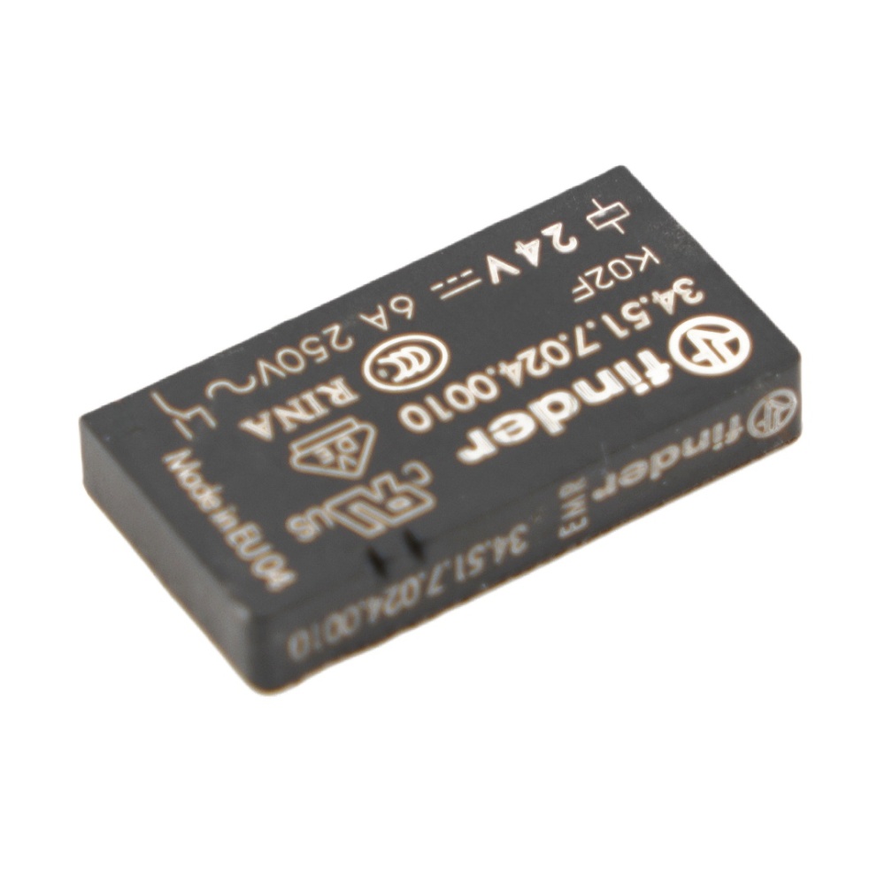 FINDER 34.51.7.024.0010 24VDC Power Relay 6A 250VAC 5Pins SPDT