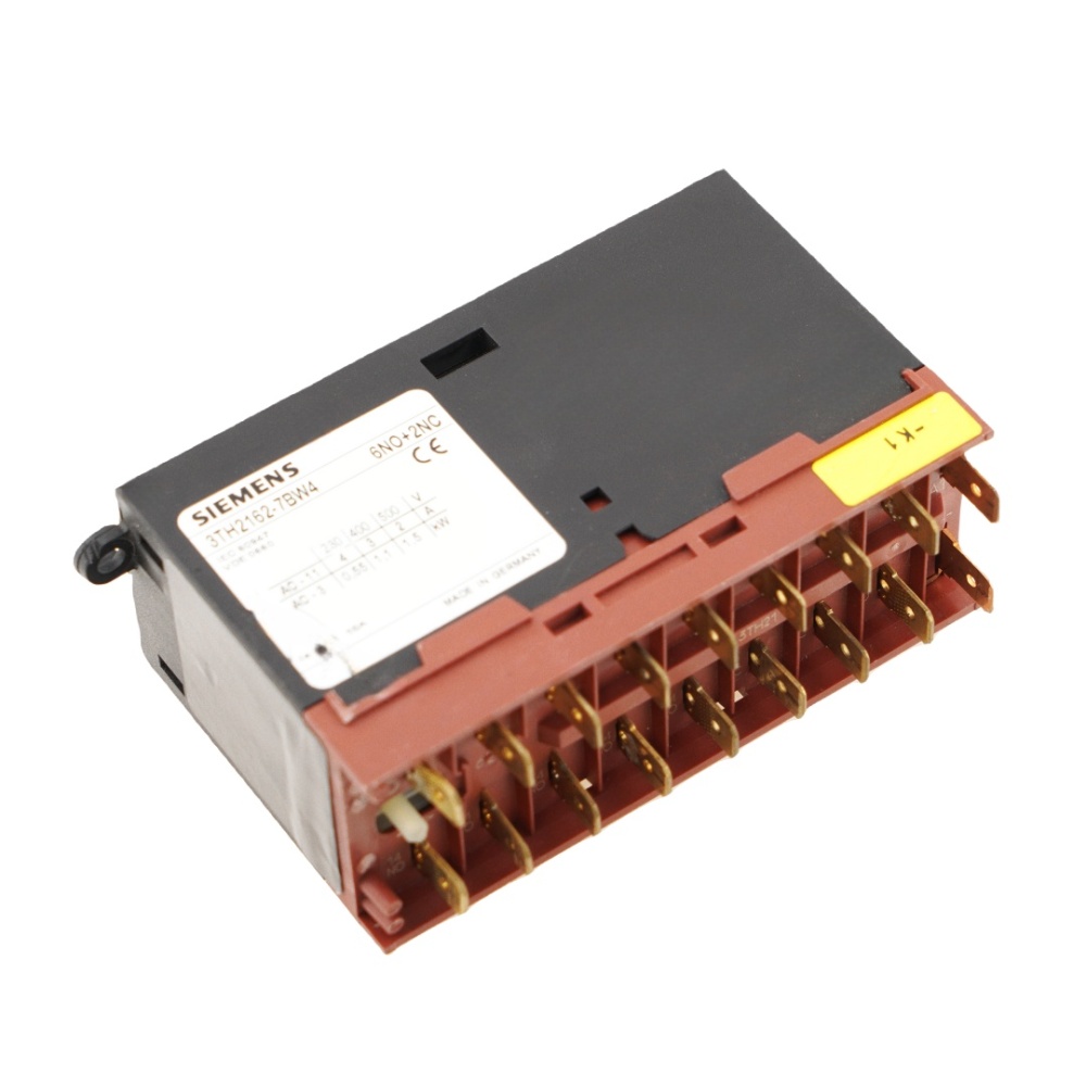 SIEMENS 3TH2162-7BW4 6NO+2NC Contactor 10A 230VAC 18Pins