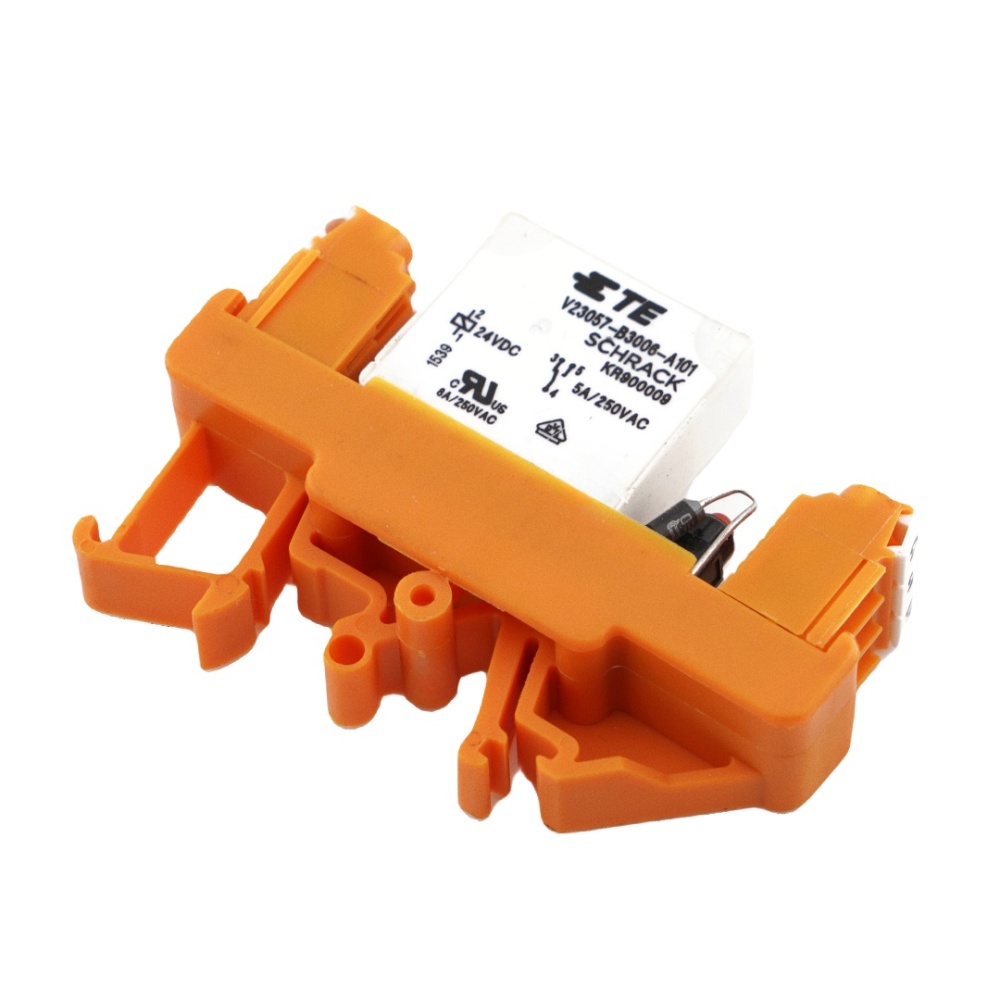 TE V23057-B3006-A101 RS30 24VDC Rail Relay 1181521001 5A 250VAC