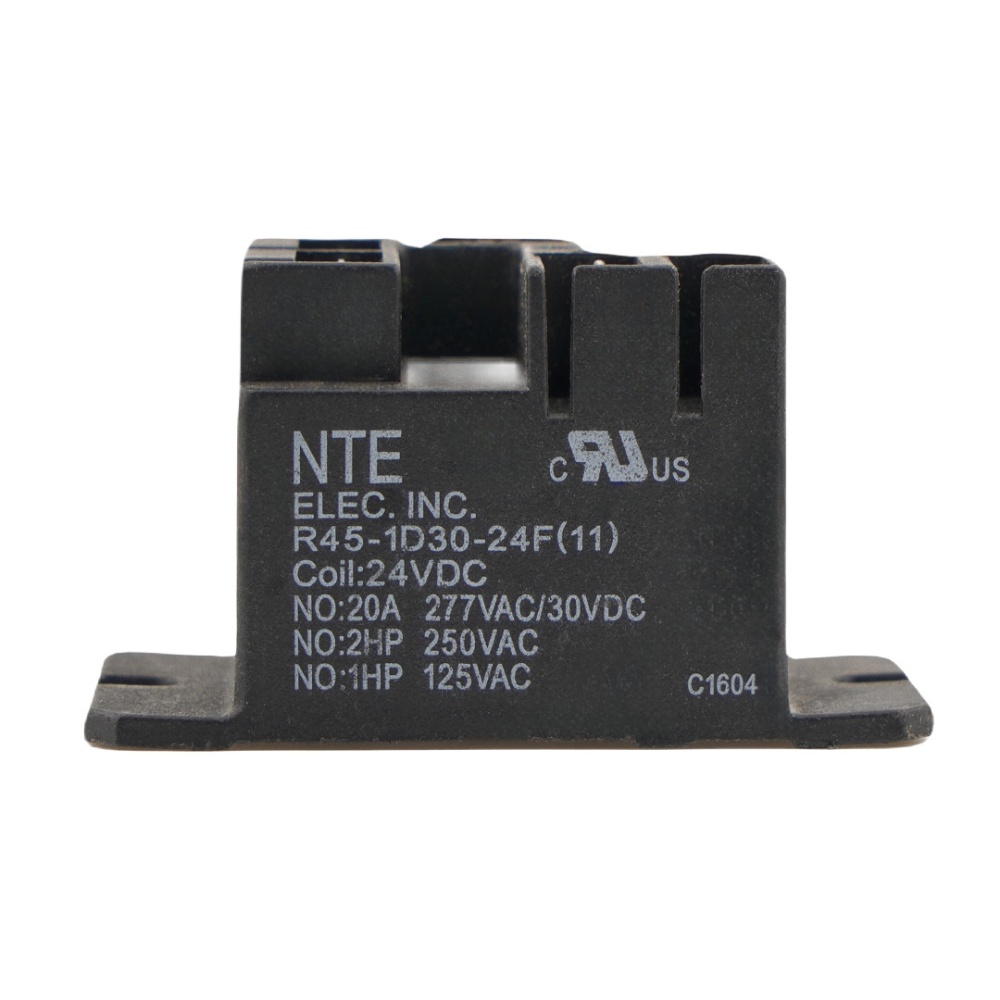 NTE Electronics R45-1D30-24F(11) 24VDC 30A