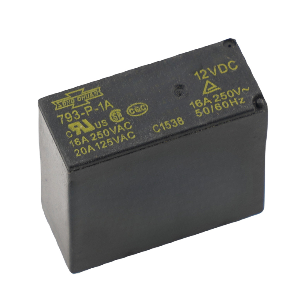 SONGCHUAN 793-P-1A-12VDC Power Relay 16A 250VAC 6Pins