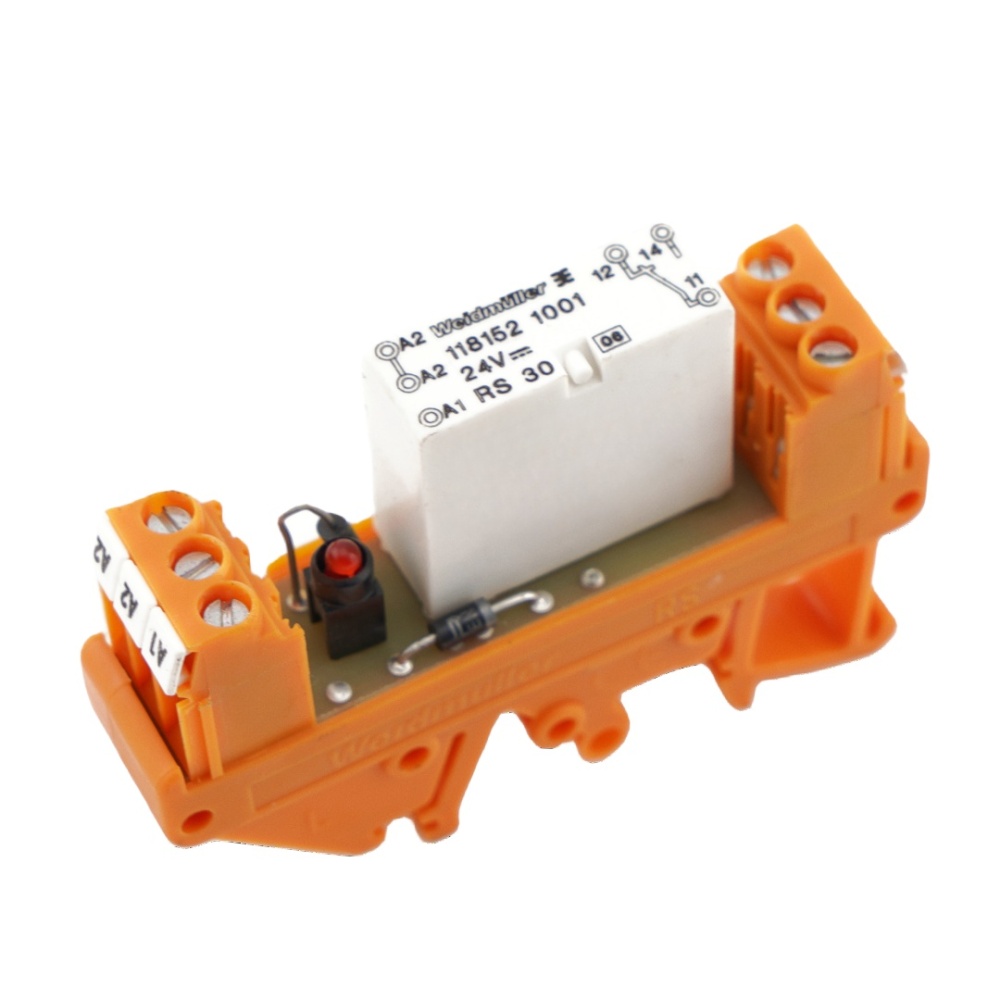 TE V23057-B3006-A101 RS30 24VDC Rail Relay 1181521001 5A 250VAC