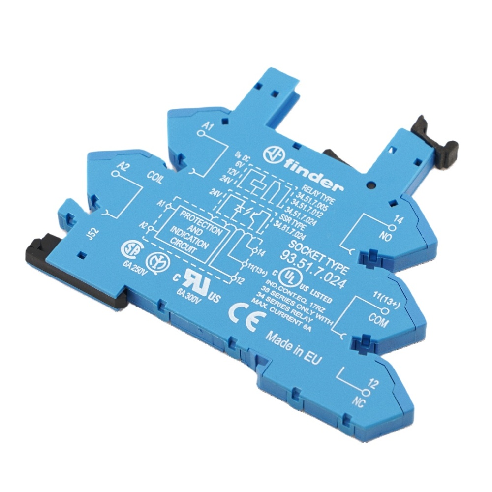 FINDER 93.51.7.024 Relay Socket 6Pins