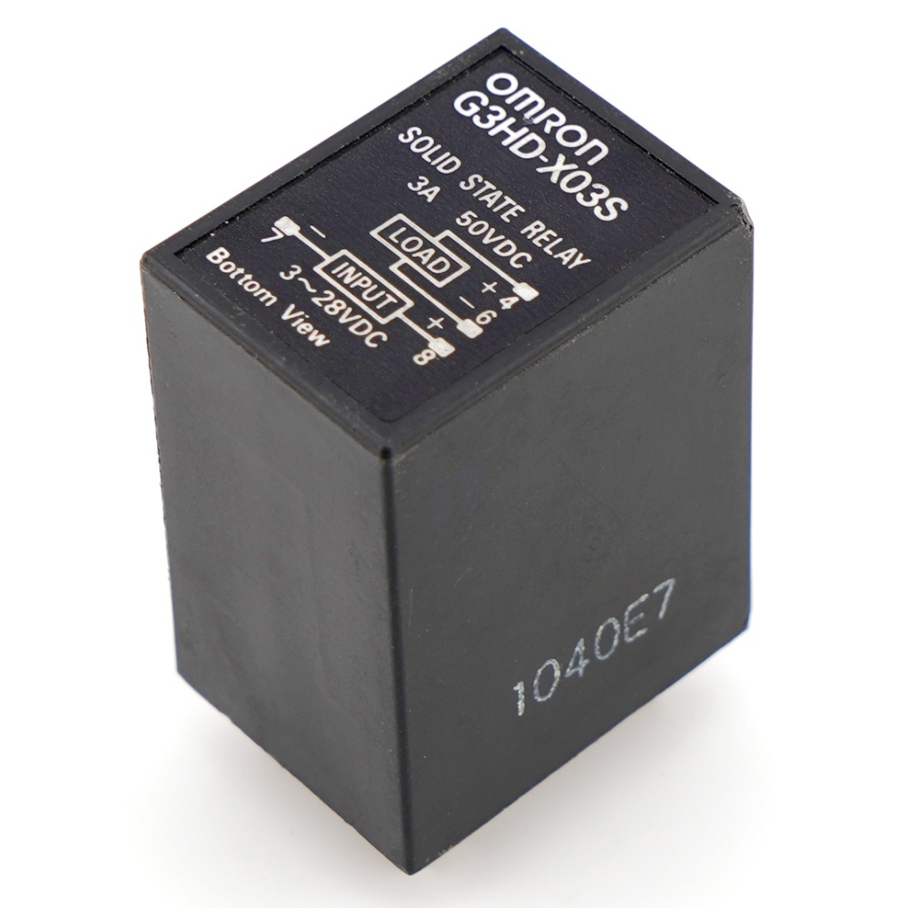 OMRON G3HD-X03S 3-28VDC Solid State Relay 3A 50VDC 6Pins