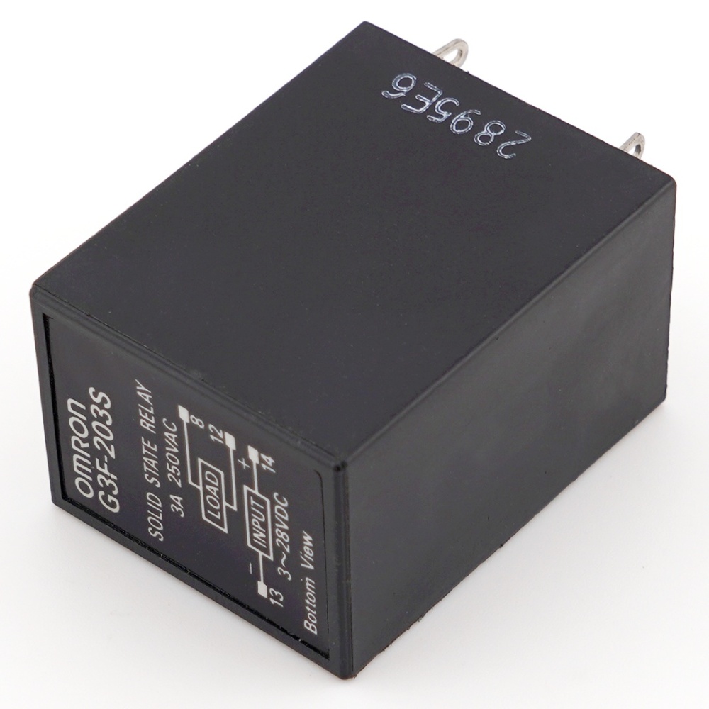 OMRON G3F-203S 3-28VDC Solid State Relay 3A 250VAC 6Pins