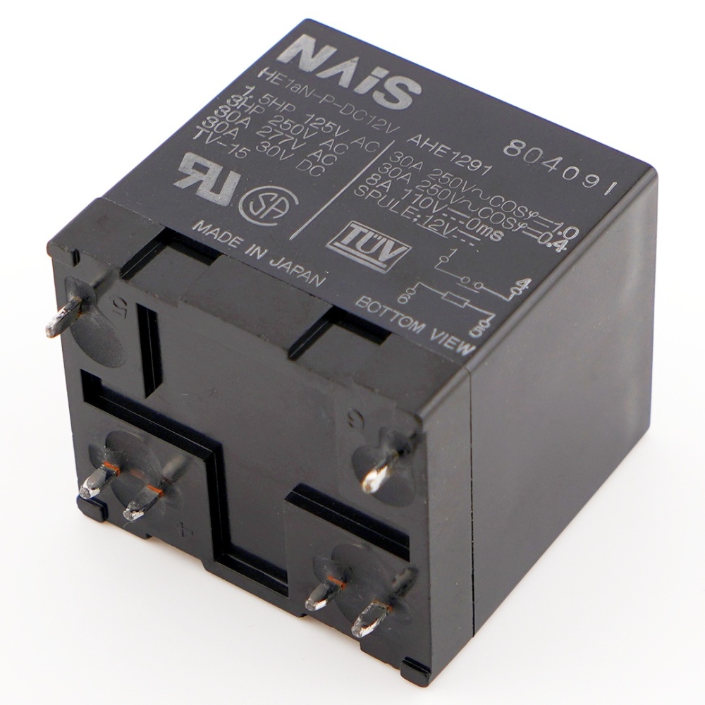 Panasonic HE1AN-P-DC12V AHE1291 Power Relay 30A 250V