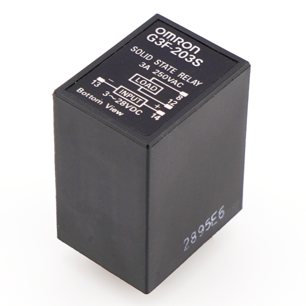OMRON G3F-203S 3-28VDC Solid State Relay 3A 250VAC 6Pins