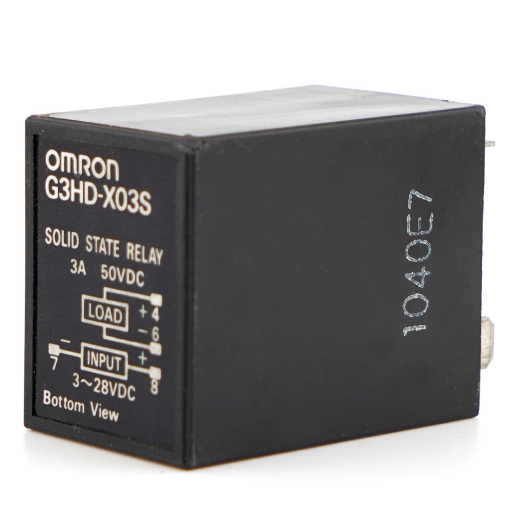 OMRON G3HD-X03S 3-28VDC Solid State Relay 3A 50VDC 6Pins