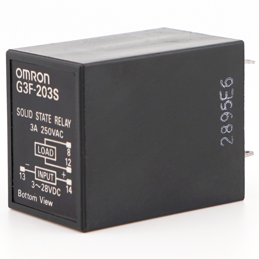 OMRON G3F-203S 3-28VDC Solid State Relay 3A 250VAC 6Pins