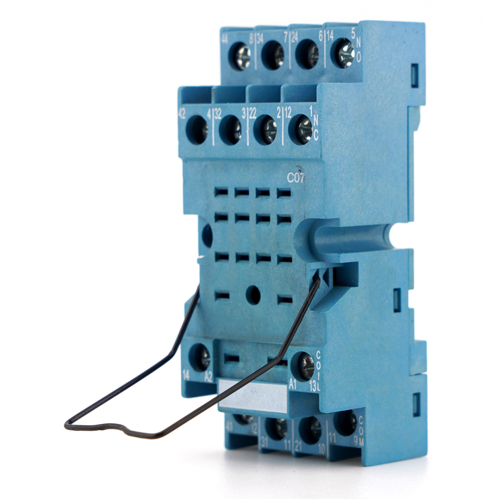 FINDER TYPE 94.74 Relay Socket Blue