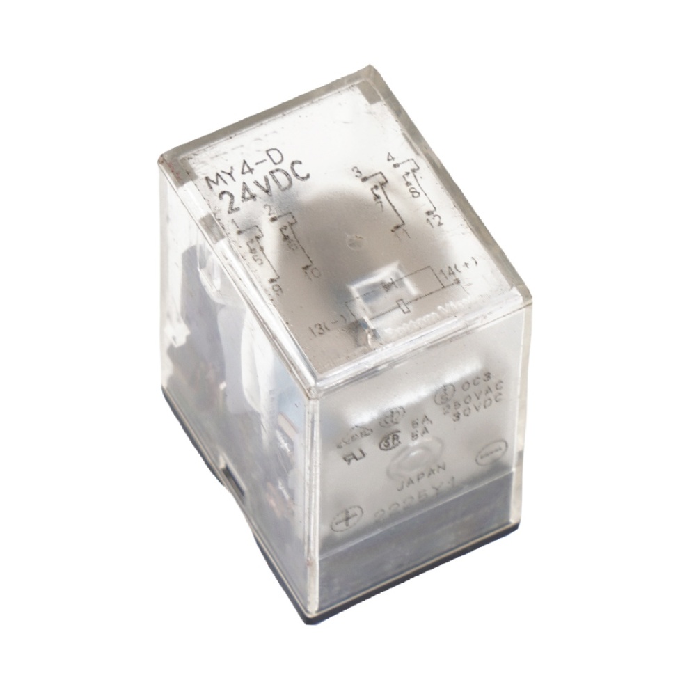 OMRON MY4-D 24VDC Power Relay 14Pins 5A 250VAC 14Pins