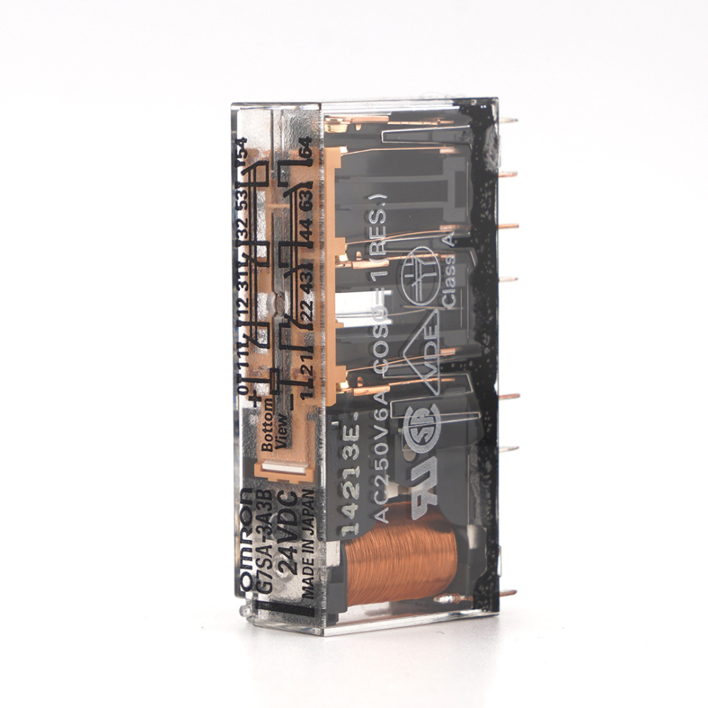 OMRON G7SA-3A3B 24VDC Safety Relay 6A 250VAC 14Pins