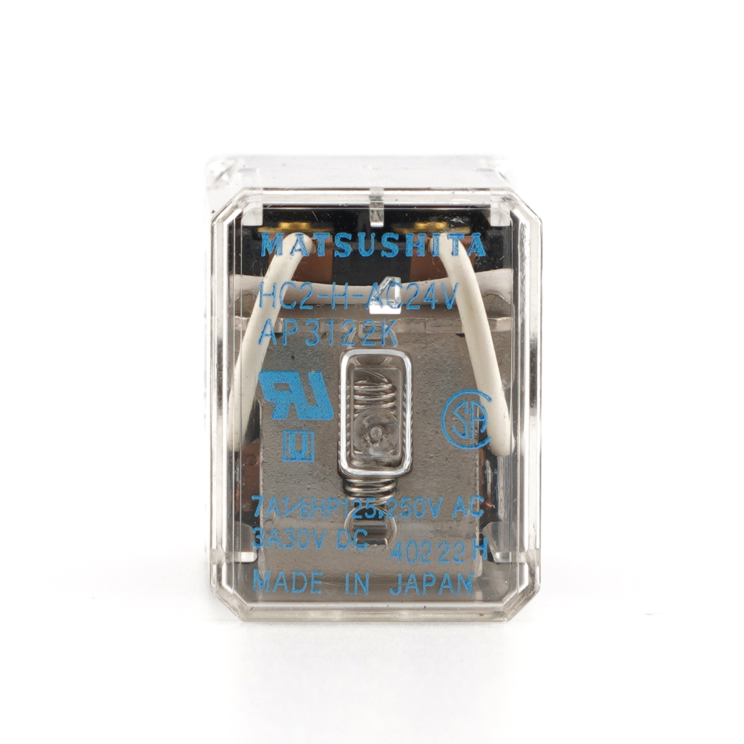 MATSUSHITA HC2-H-AC24V AP3122K Power Relay 7A 24VAC 8Pins