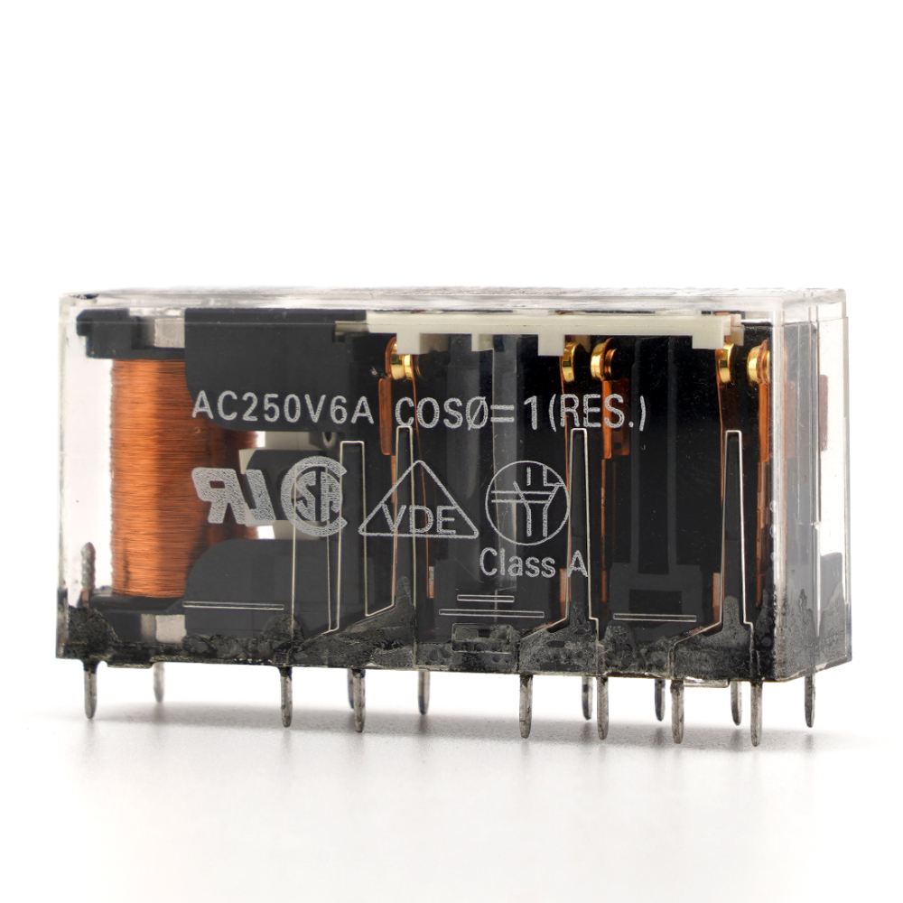 OMRON G7SA-4A2B 24VDC Safety Relay 6A 250VAC 14Pins