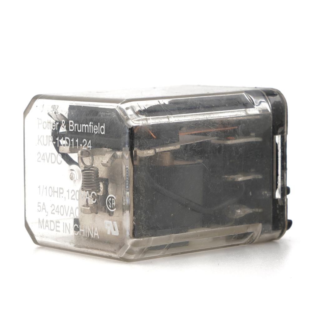 POTTER BRUMFIELD KUP-11D11-24 Power Relay 24VDC 5A 8Pins