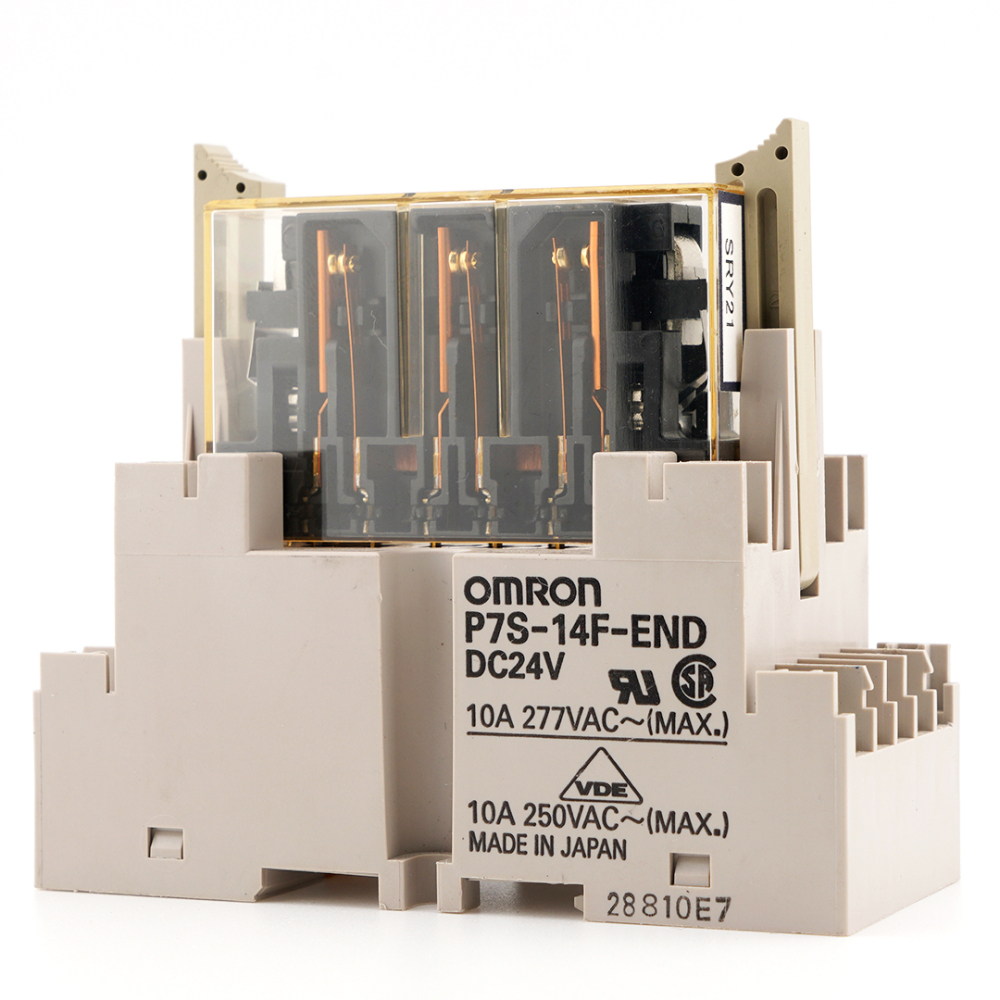 OMRON G7S-3A3B-E DC24V Safety Relay with P7S-14F socket