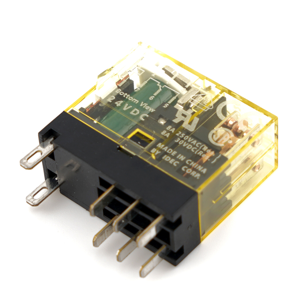 IDEC RJ2S-CL-D24 Power Relay 24VDC 8A 250VAC  8Pins