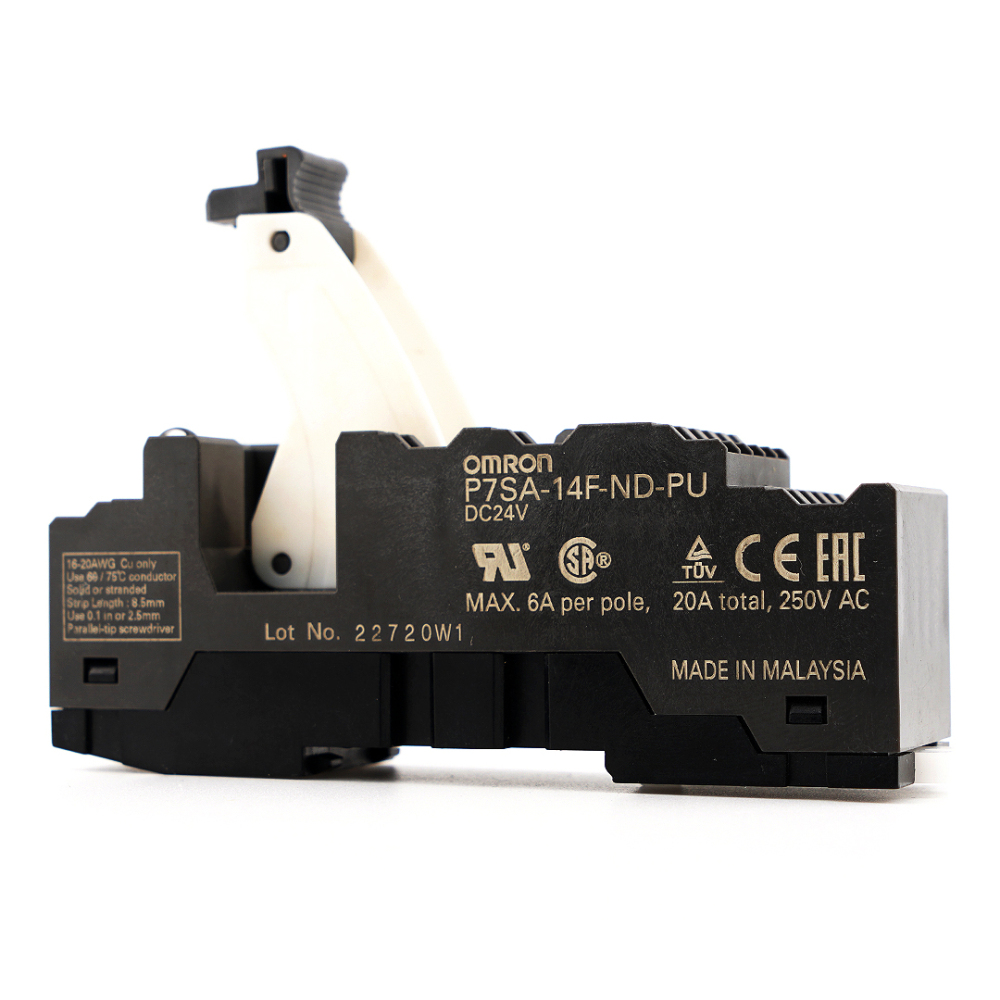 OMRON P7SA-14F-ND-PU DC24V socket 6A 250VAC
