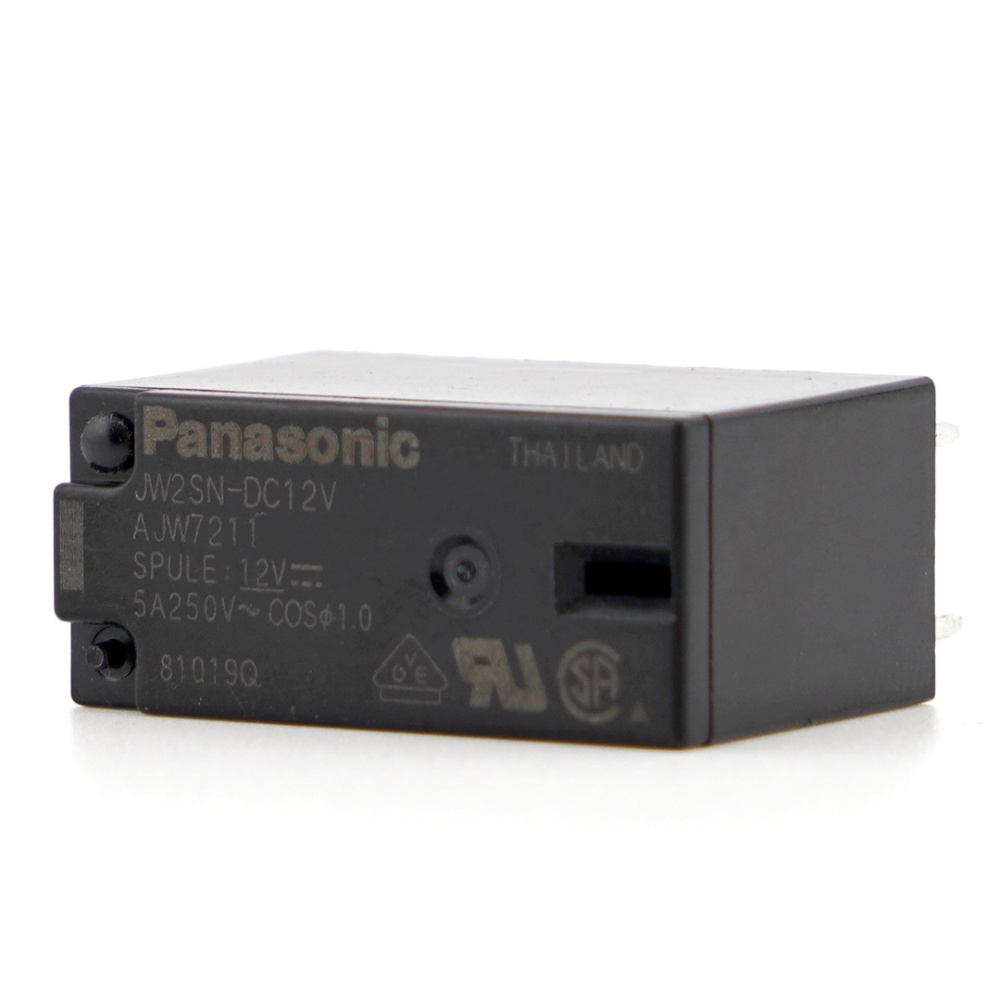 Panasonic JW2SN-DC12V AJW7211 Power Relay 5A 250V 8Pins