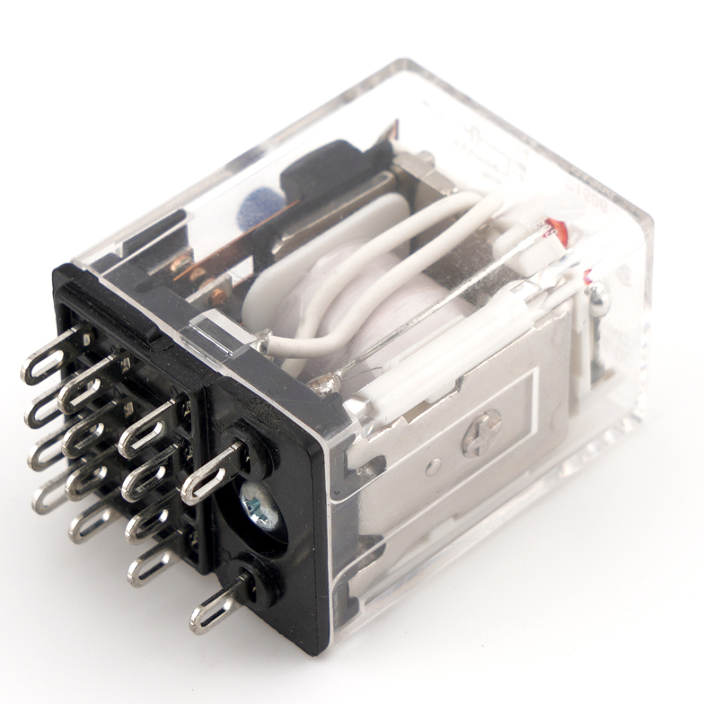 SONG CHUAN SCLD-W-B-LM-4PDT-C 12VDC Power Relay 5A 250VAC 14Pins
